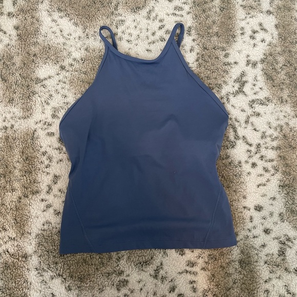 Lululemon Lightweight High-Neck Yoga Tank Top Water Drop - Picture 2 of 5